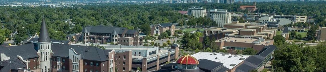 image of downtown denver from top of building